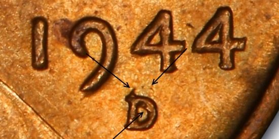 What is a 1944 D wheat penny?