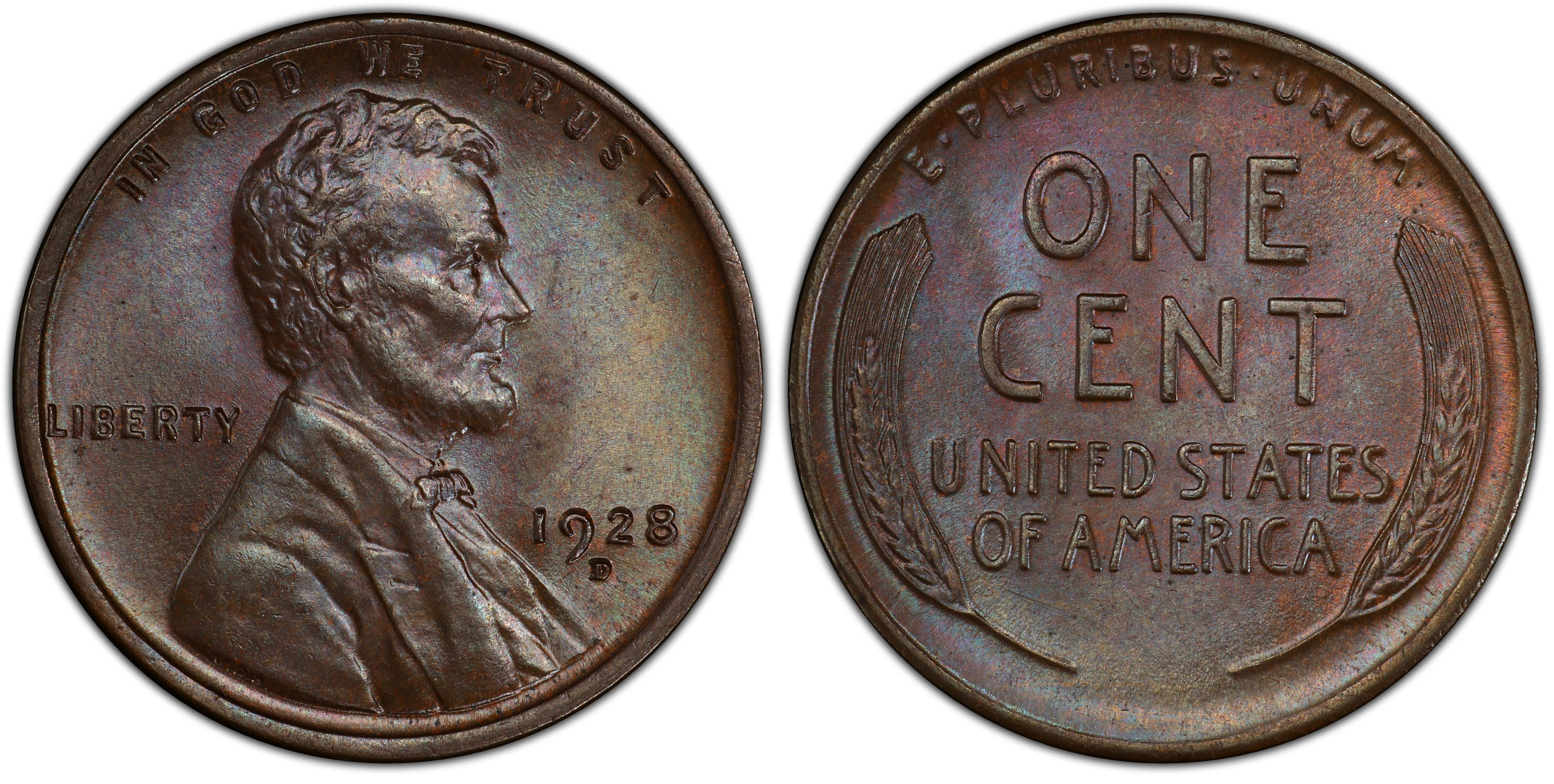 D C Bn Regular Strike Lincoln Cent Wheat Reverse Pcgs