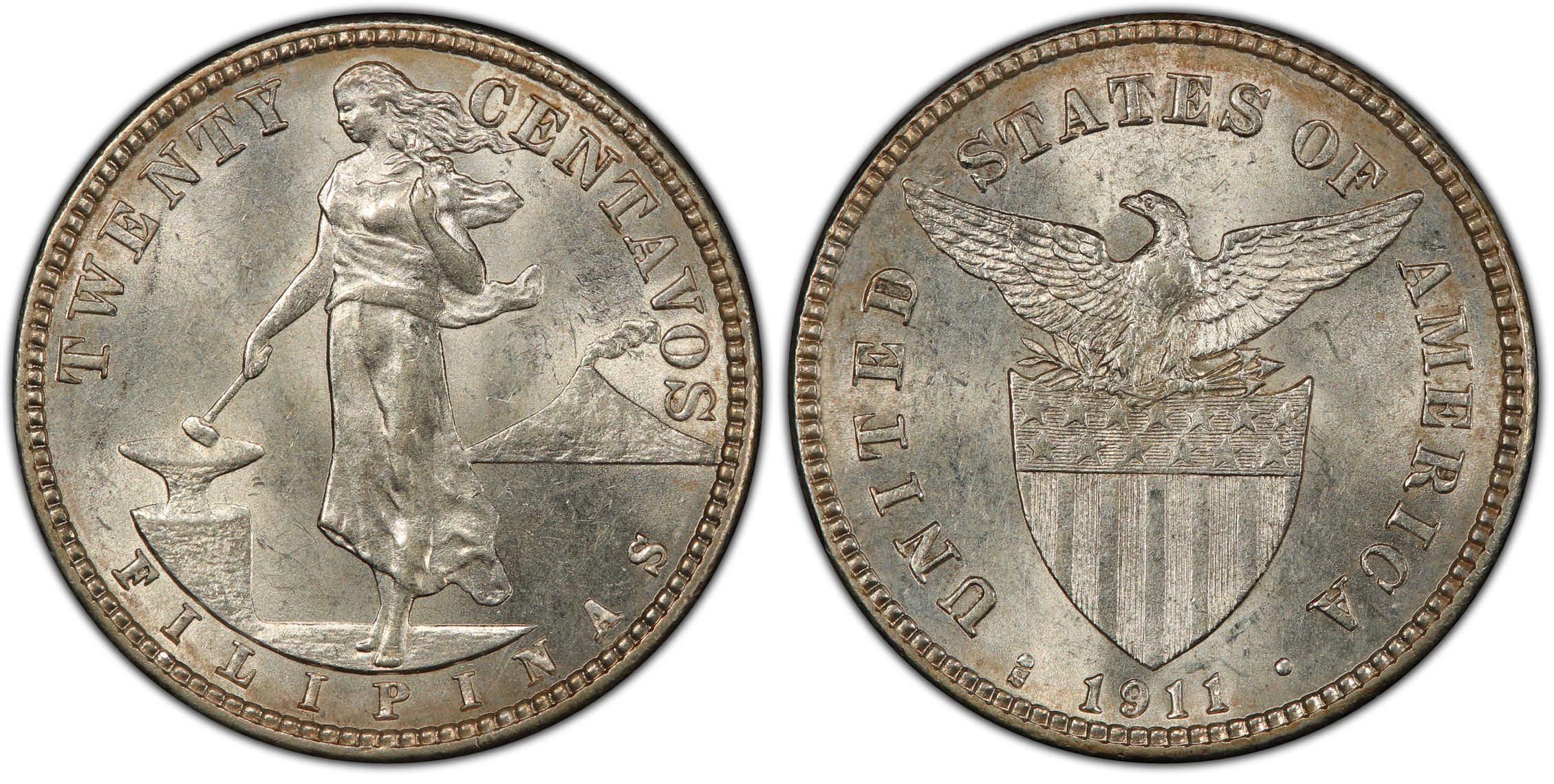 S C Regular Strike U S Philippines Pcgs Coinfacts