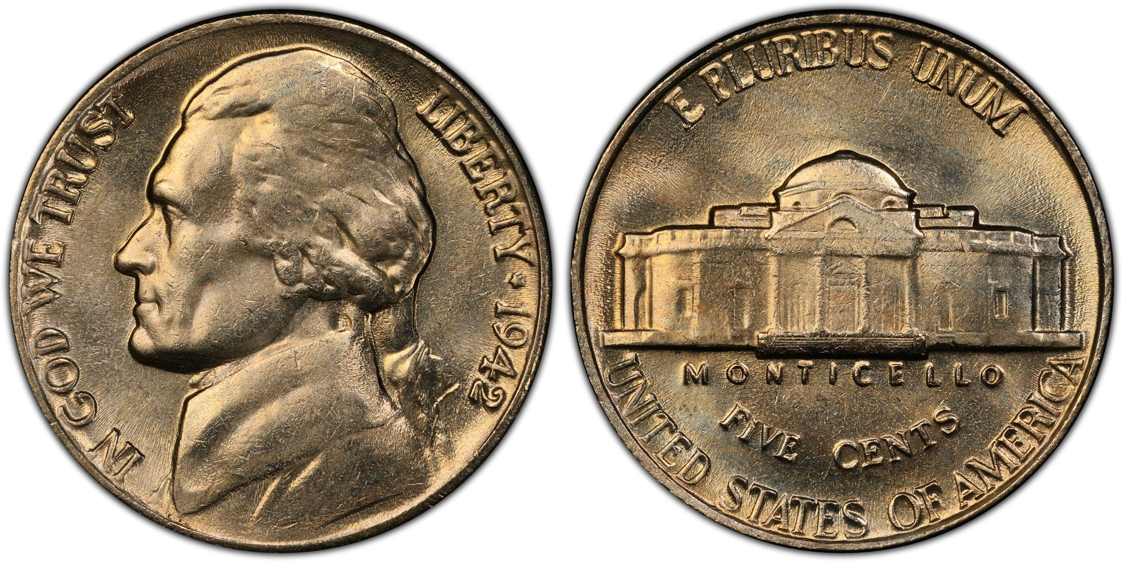 C Ddo Fs Regular Strike Jefferson Nickel Pcgs Coinfacts