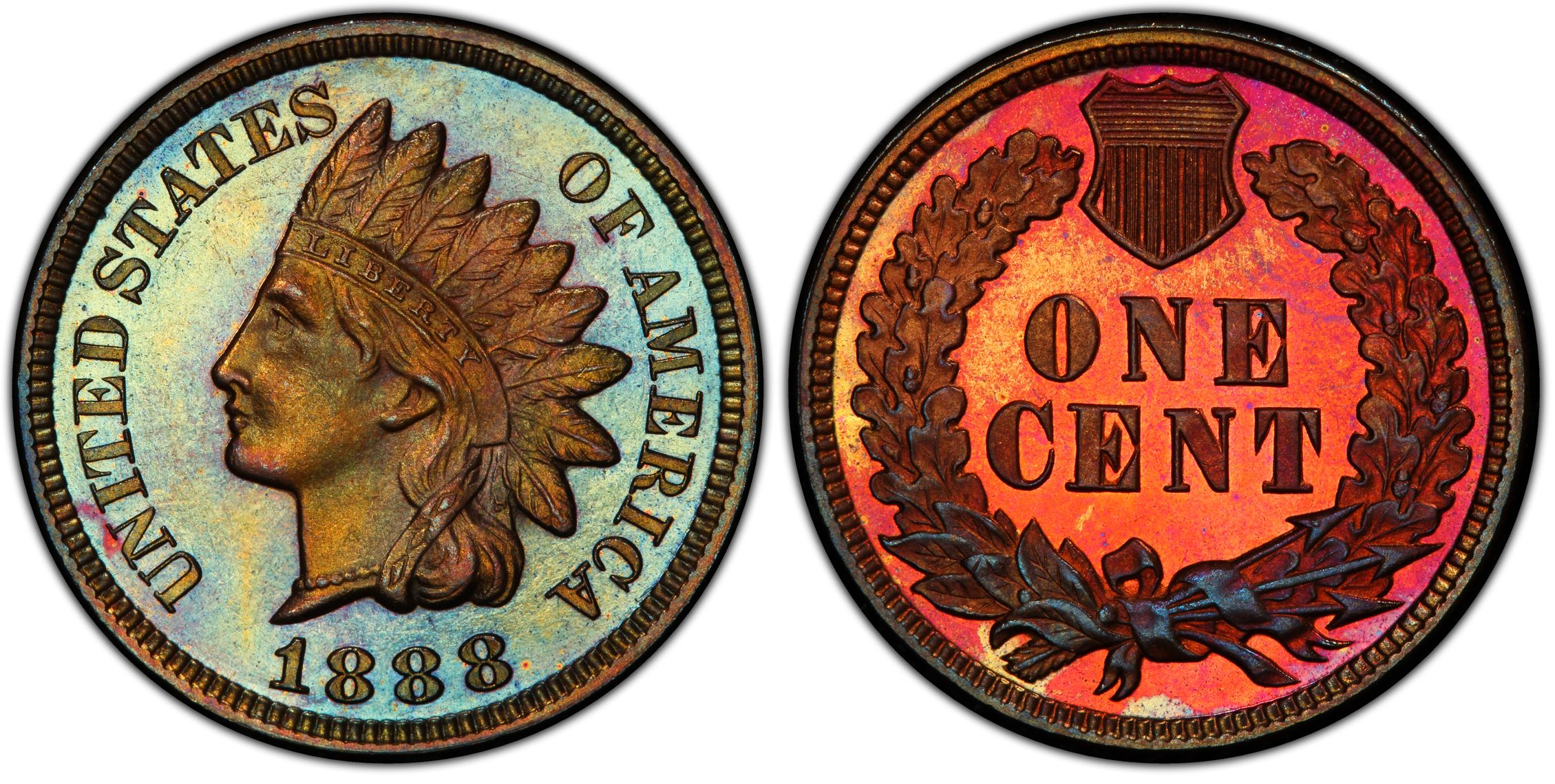 C Bn Proof Indian Cent Pcgs Coinfacts