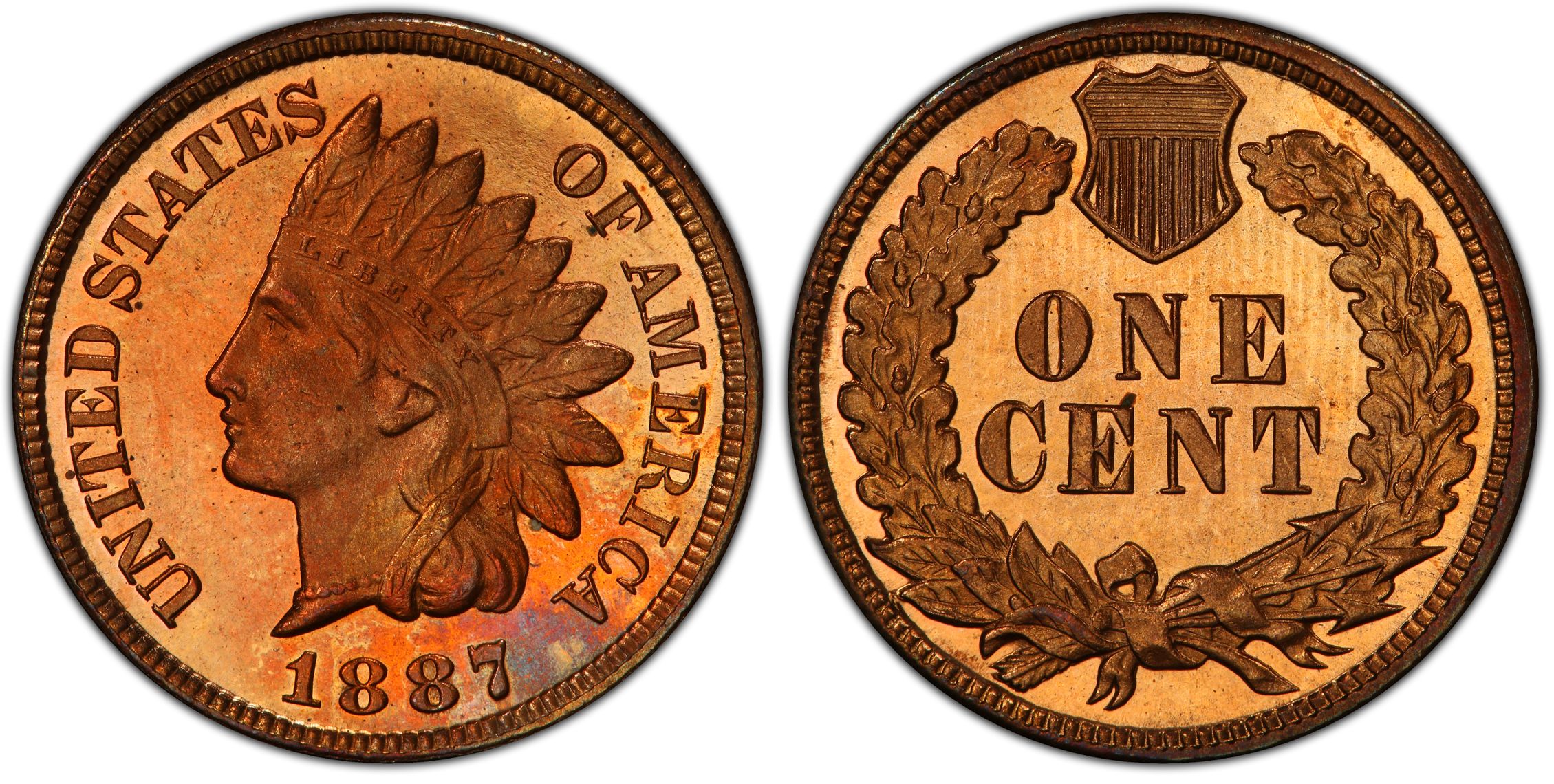 C Cam Proof Indian Cent Pcgs Coinfacts