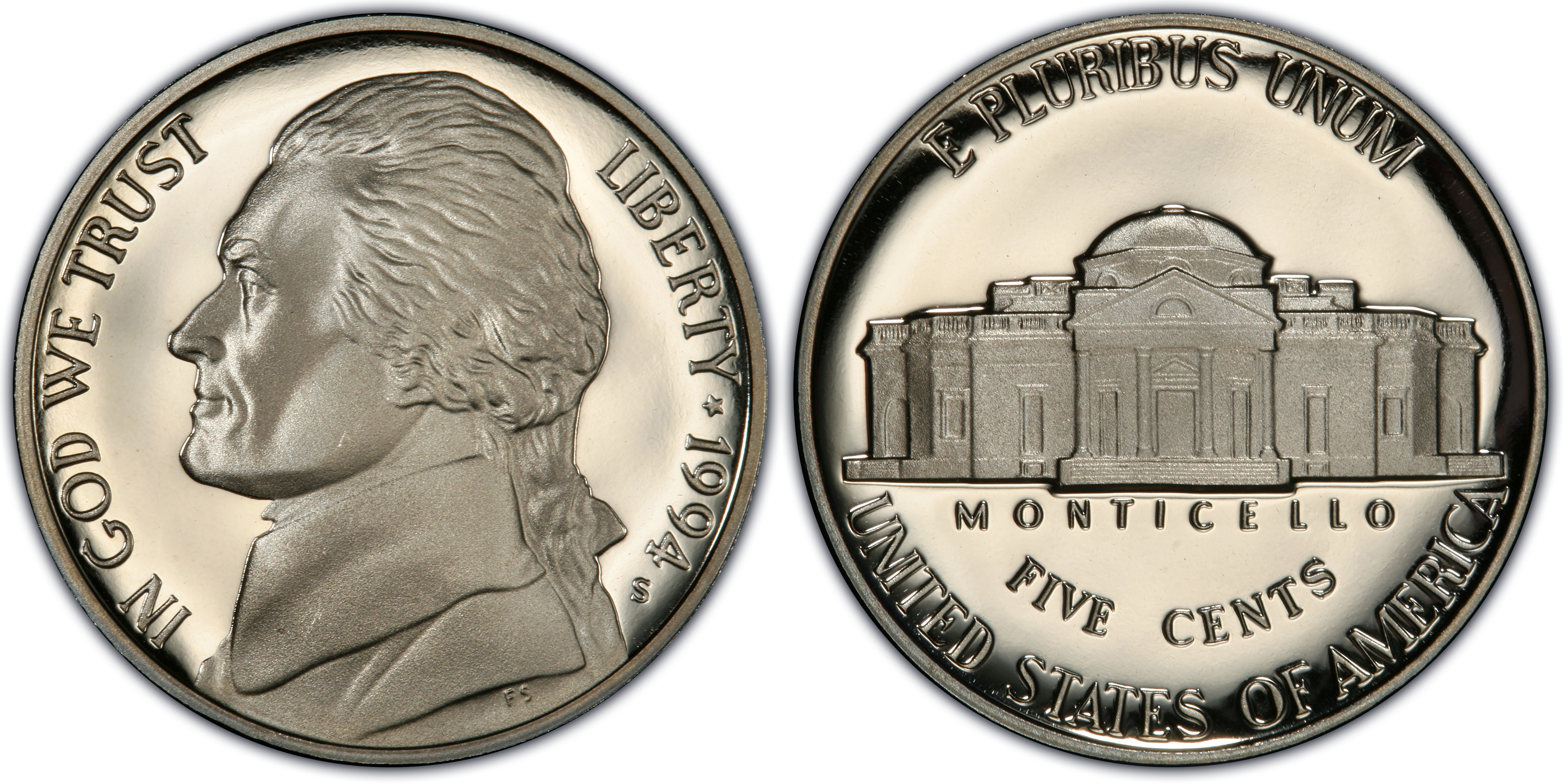 S C Dcam Proof Jefferson Nickel Pcgs Coinfacts