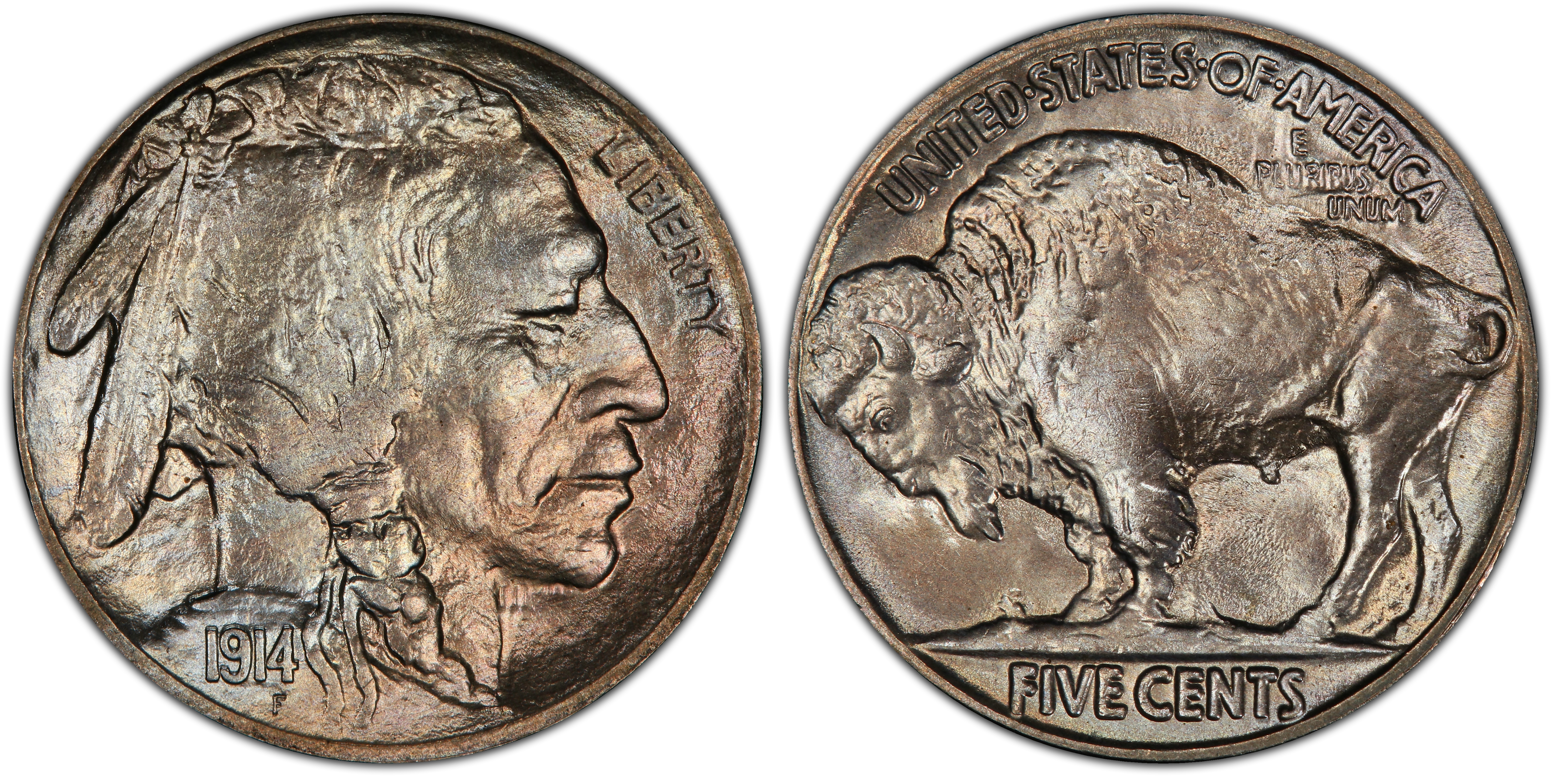 1914 5C (Regular Strike) Buffalo Nickel - PCGS CoinFacts