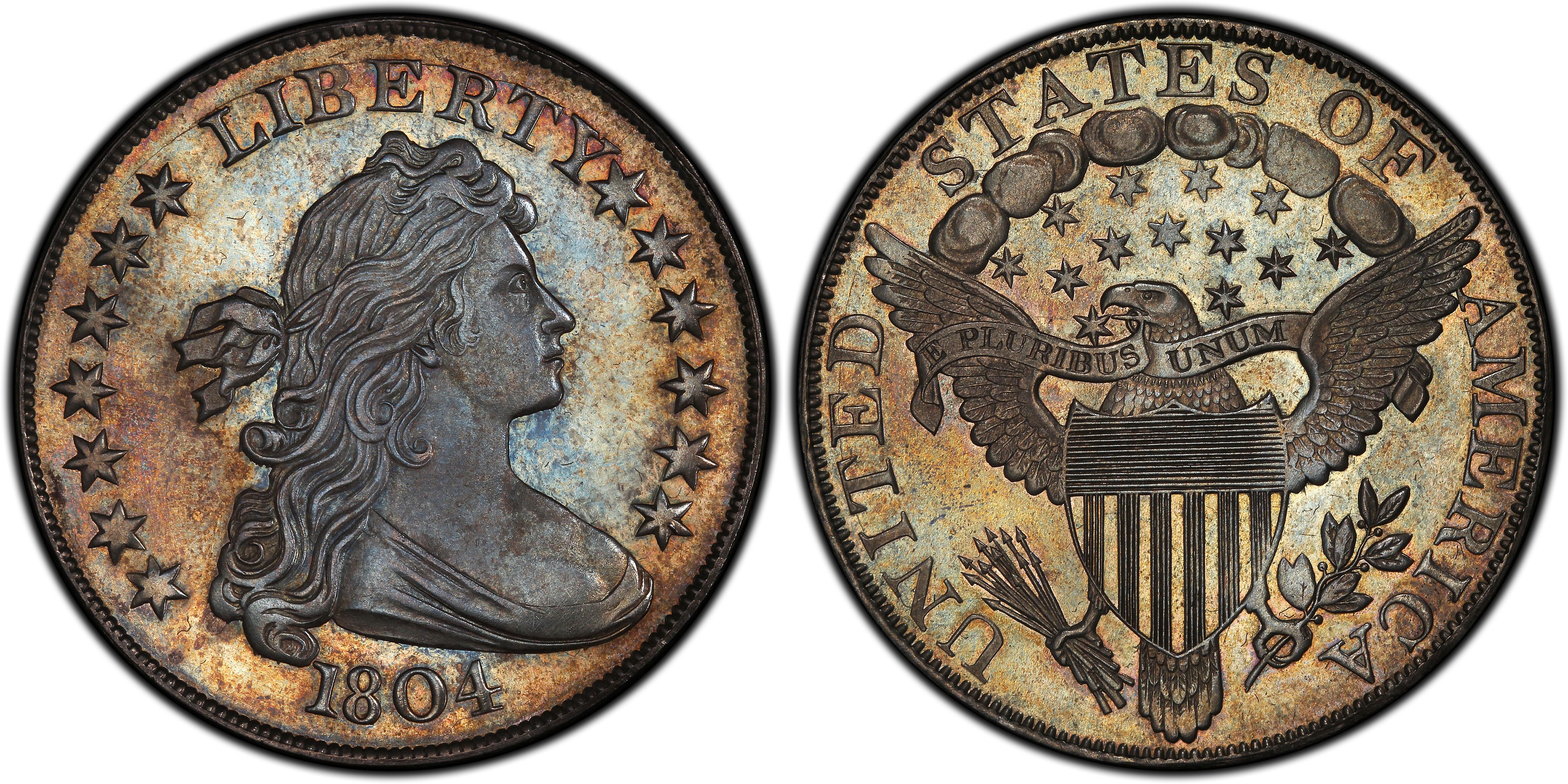 美国钱币之王1804图片