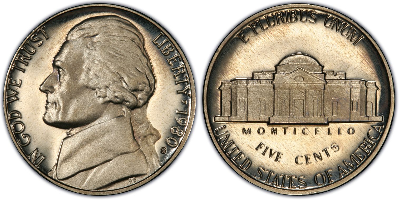 1980-S 5C, DCAM (Proof) Jefferson Nickel - PCGS CoinFacts