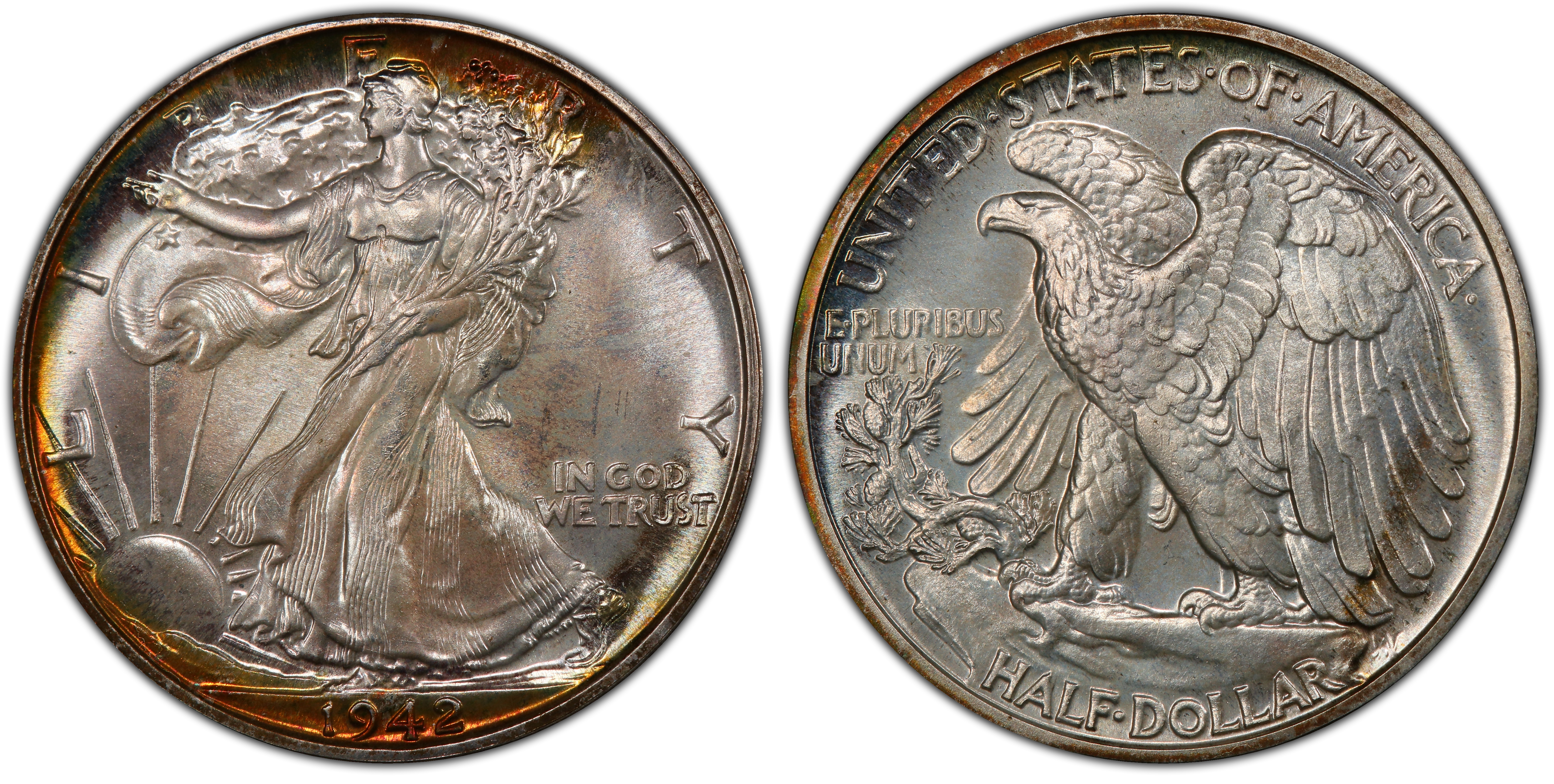 1942 50C (Proof) Walking Liberty Half Dollar - PCGS CoinFacts