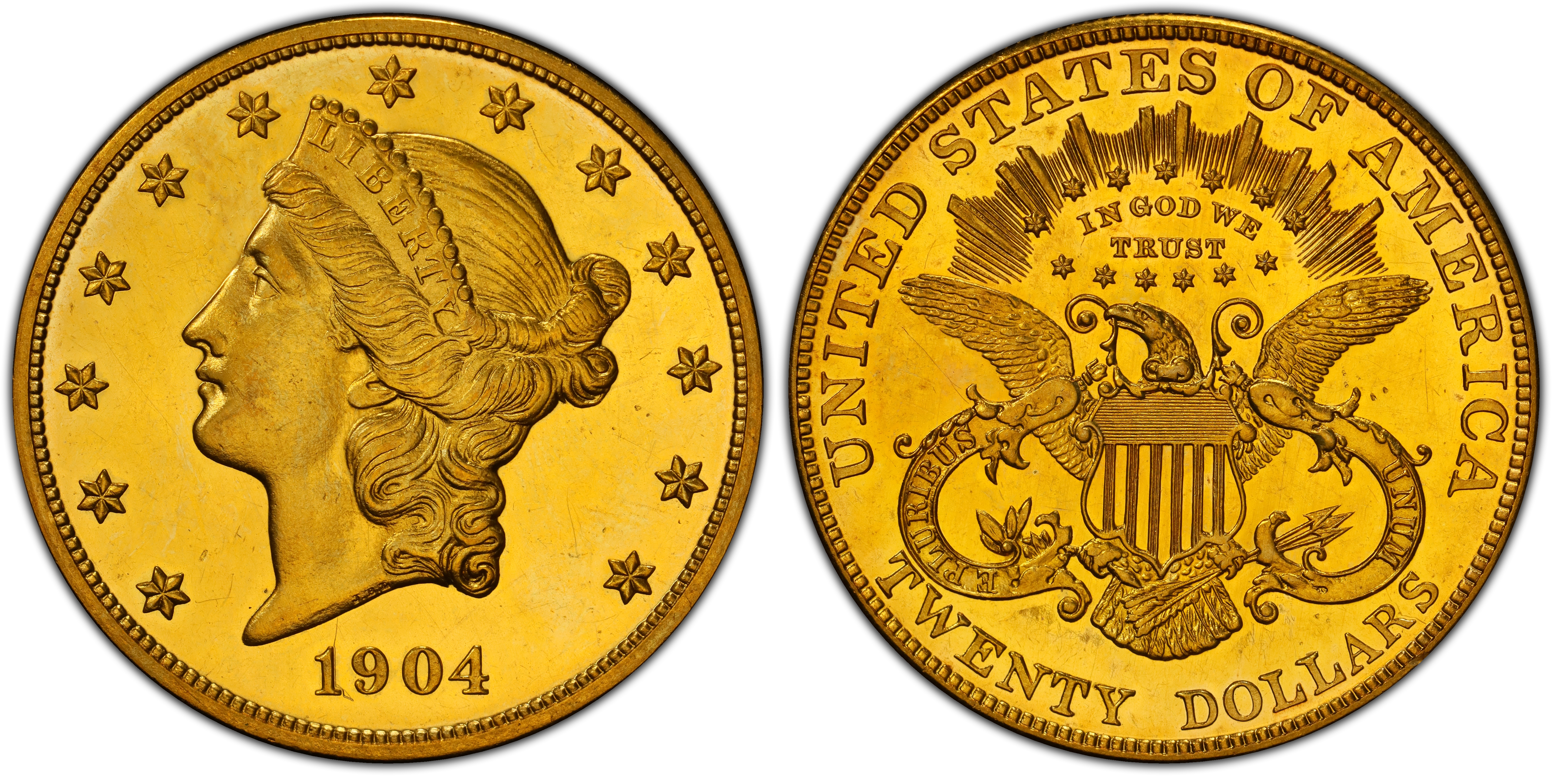 1904 20 Proof Liberty Head 20 PCGS CoinFacts