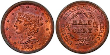 MS64RD PCGS grade