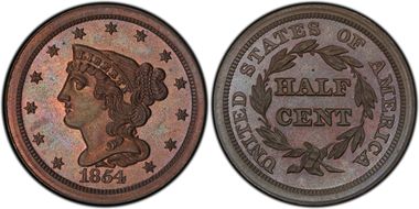 PR65RB  PCGS grade