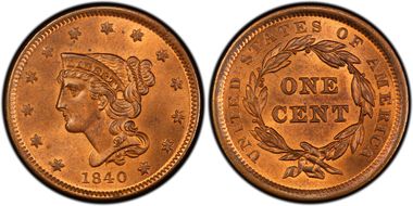 MS65RB PCGS grade
