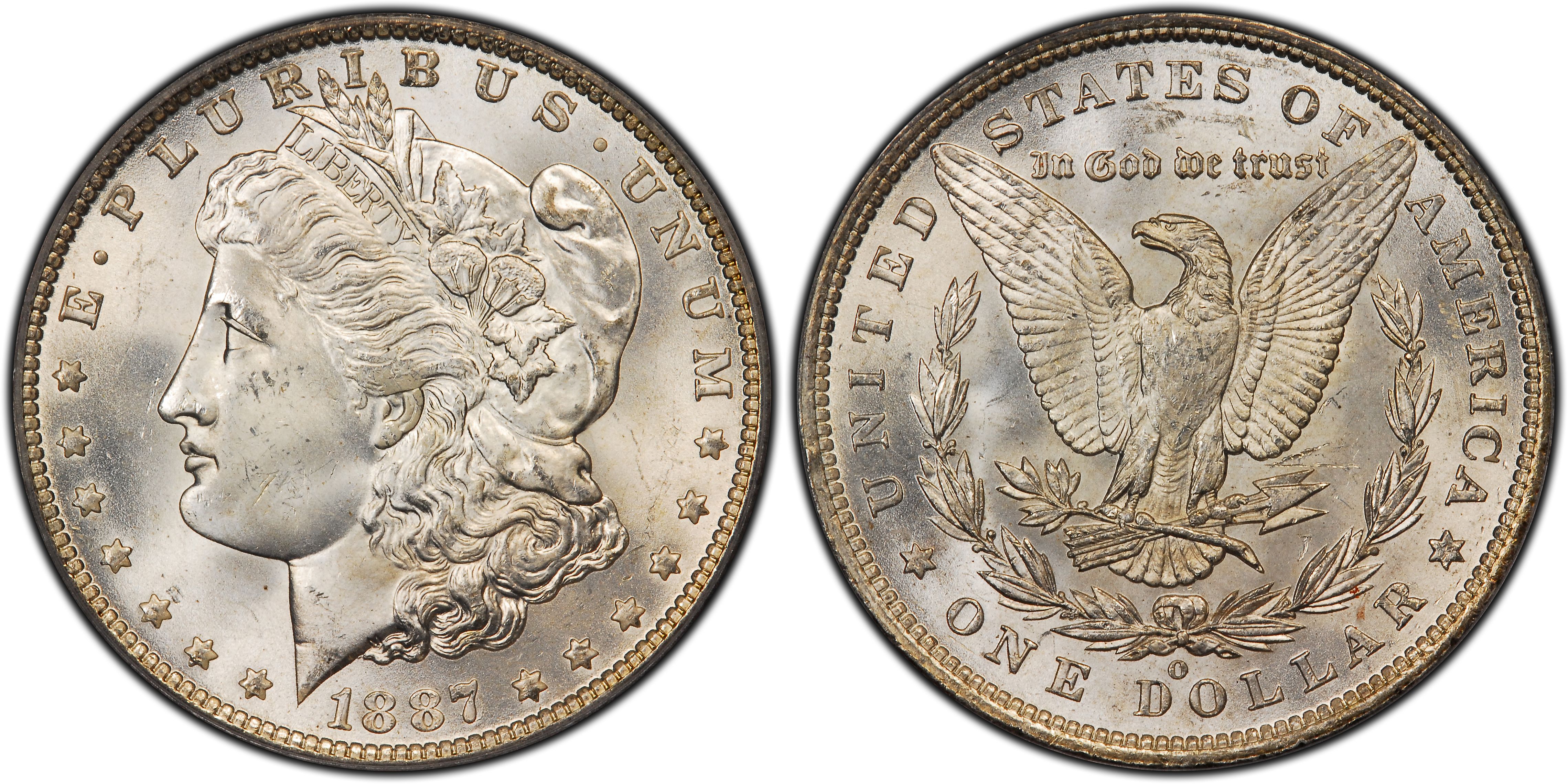 1887-O Morgan Dollar XF SKU#9236 