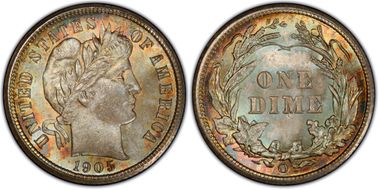 MS67+ PCGS grade