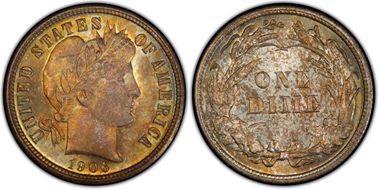 MS67 PCGS grade