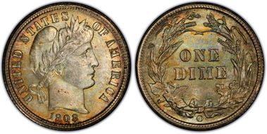 MS67 PCGS grade