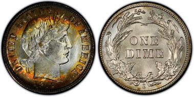 MS67 PCGS grade