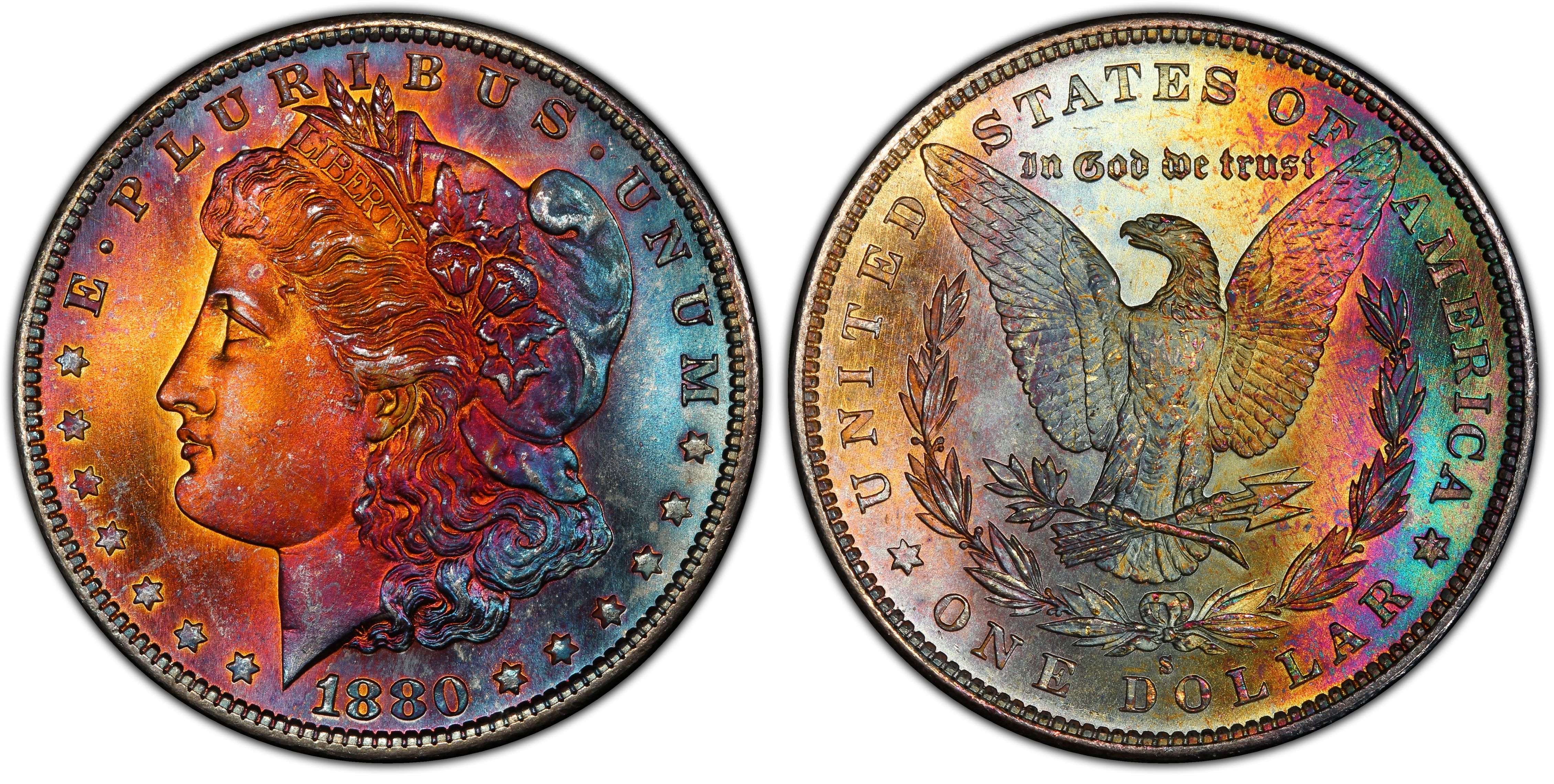 高評価の贈り物 アンティークコイン コイン 金貨 銀貨 送料無料 1880-S Morgan Dollar MS-65 PCGS - SKU  #4530 tdh-latinoamerica.de