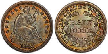 MS67 PCGS grade