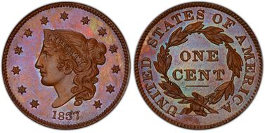 PCGS PR67BN