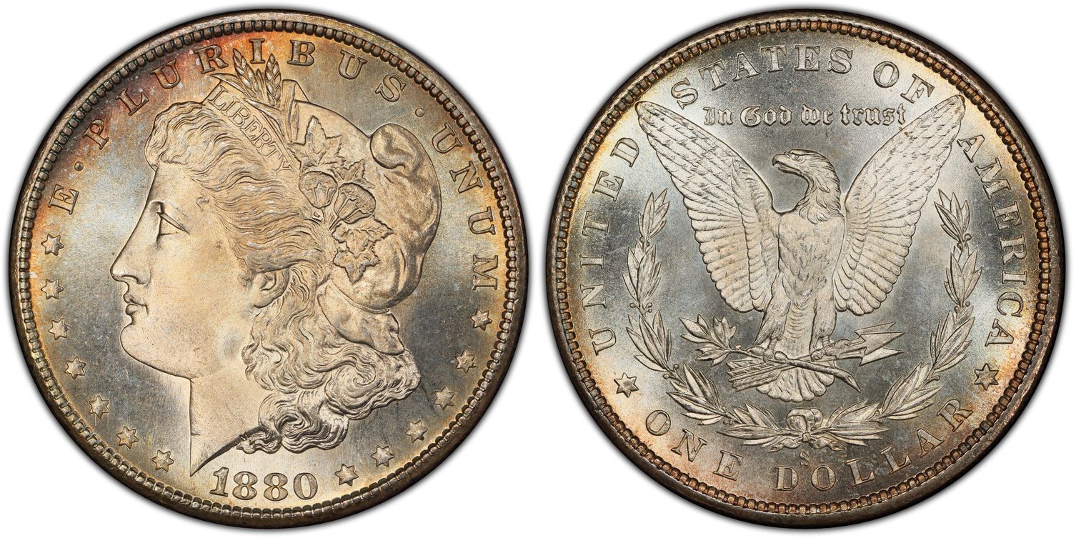 1880-S $1 (Regular Strike) Morgan Dollar - PCGS CoinFacts