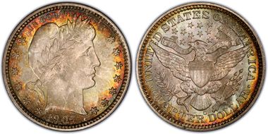 MS67 PCGS grade