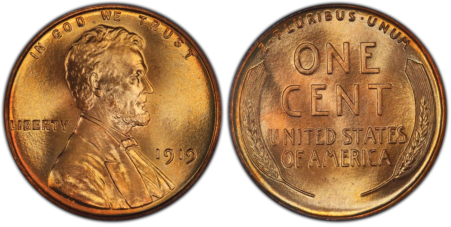 G//VG 1919 Lincoln Wheat Penny