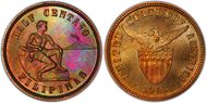 PCGS #90016 (PR, Red and Brown)     66