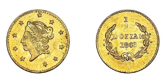 1866 G50C BG-1006 (Regular Strike) California Fractional