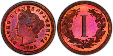 PCGS #72062 (PR, Red and Brown)     65