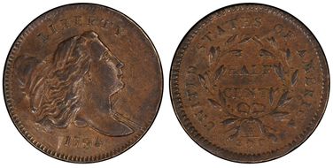 PCGS #35036 (MS, Brown)     45