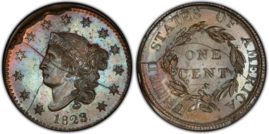 PCGS #81627 (MS, Brown)     66