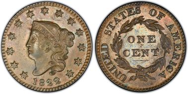 PCGS MS62BN