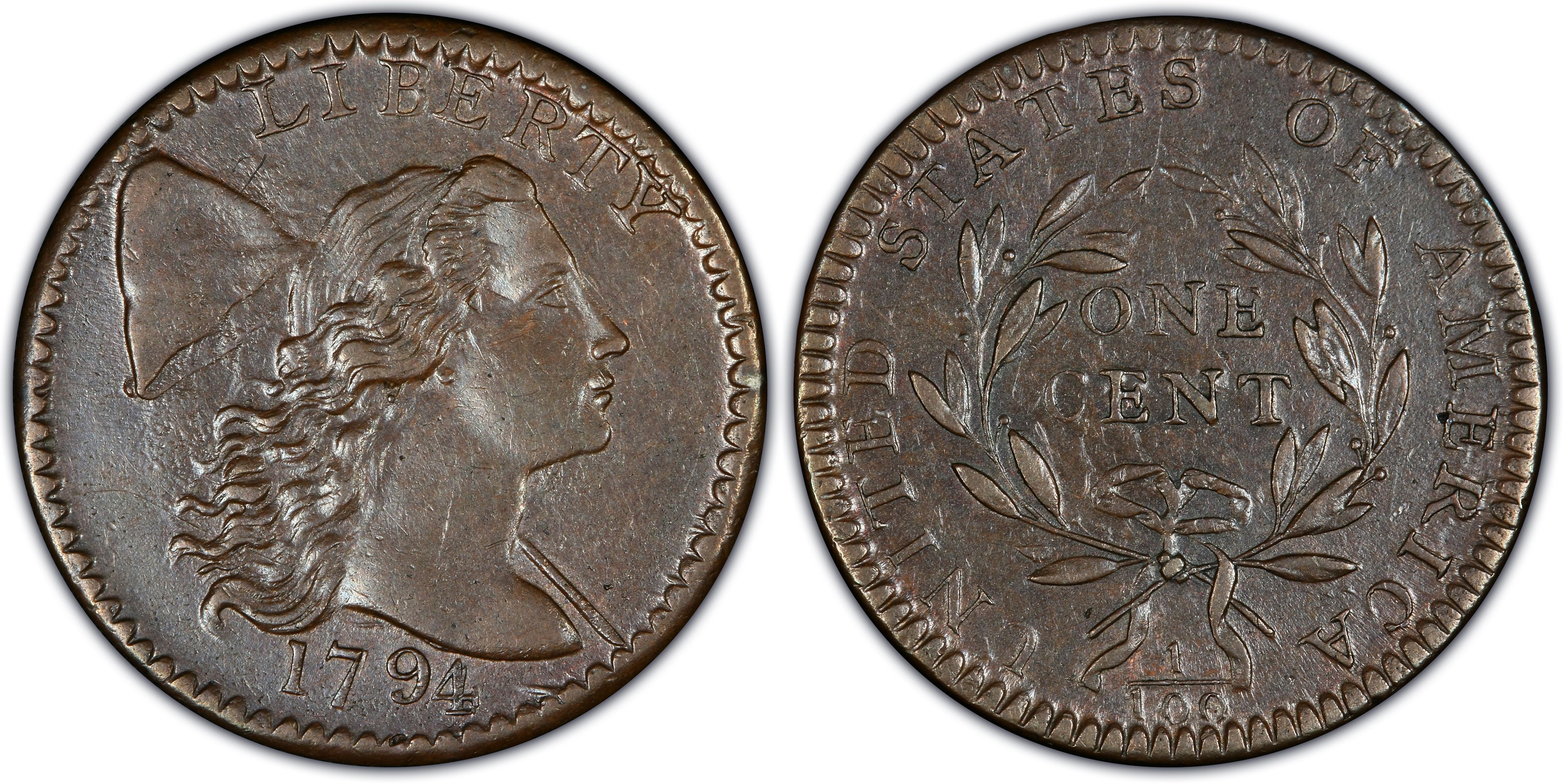 1794 Liberty Cap Large Cent Value
