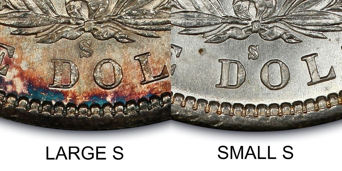 1880/79-S $1 VAM 9 80/79 Large S TOP 100 (Regular Strike