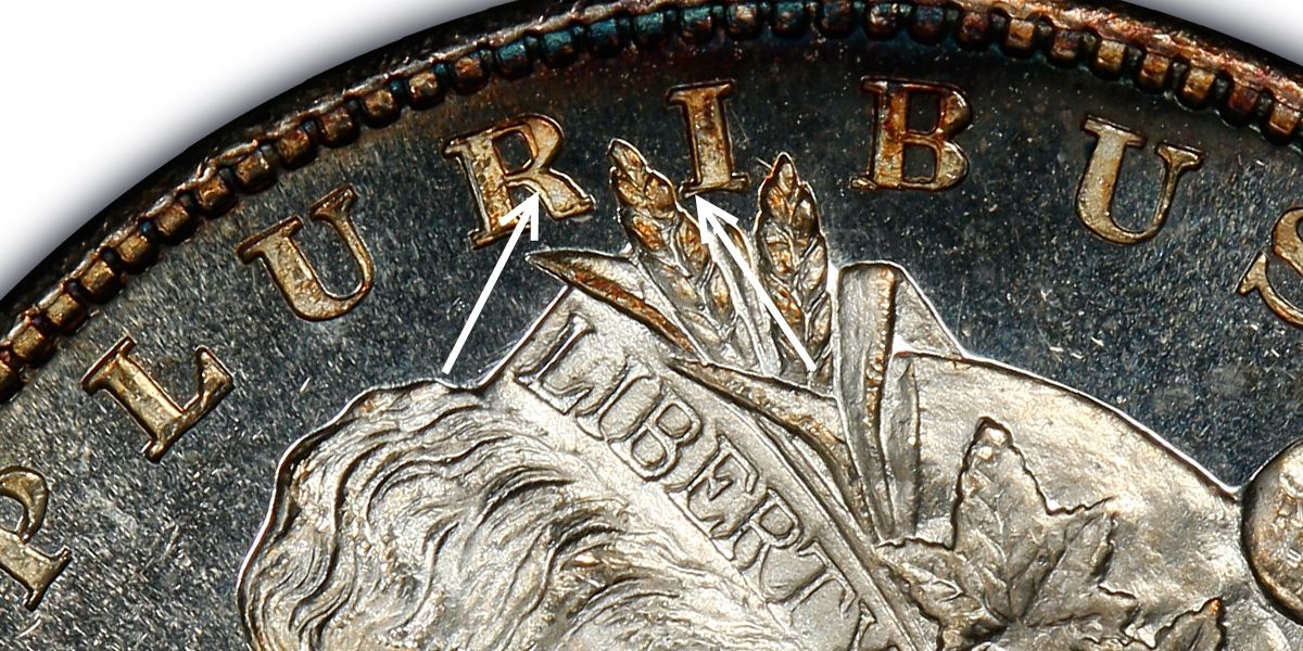 1878-S $1 VAM 6 Doubled RIB HOT 50 (Regular Strike) Morgan 1878-S $1 VAM 6 Doubled RIB HOT 50 (Regular Strike) Morgan