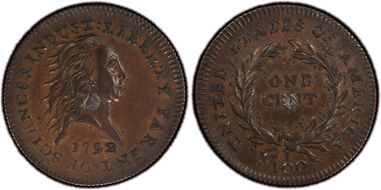 PCGS #11001 (MS, Brown)     61