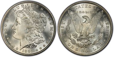 MS67 PCGS grade