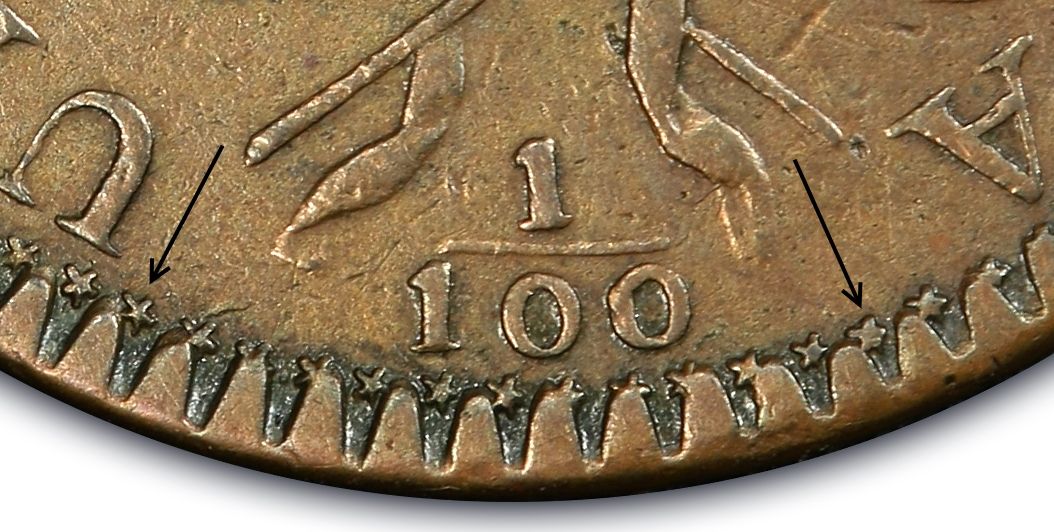 1794 1C Head of 1794, BN (Regular Strike) Flowing Hair Large Cent
