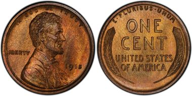 PCGS #3322 (PR, Red and Brown)     66