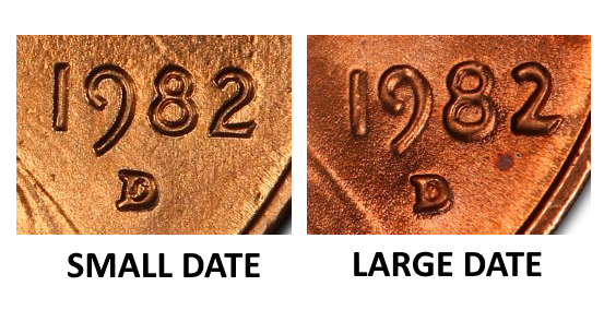 Details about   ROLL OF 50 UNCIRCULATED 1982-D SMALL DATE ZINC CENTS 