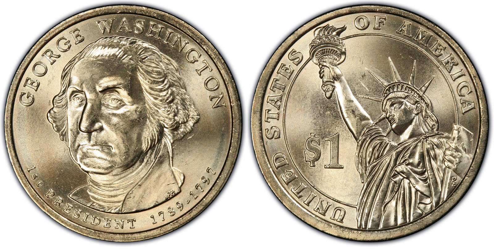 Presidential Dollars - Price Charts & Coin Values