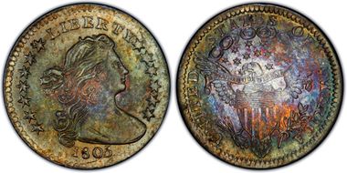  
	PCGS #4272 (MS) 58 
