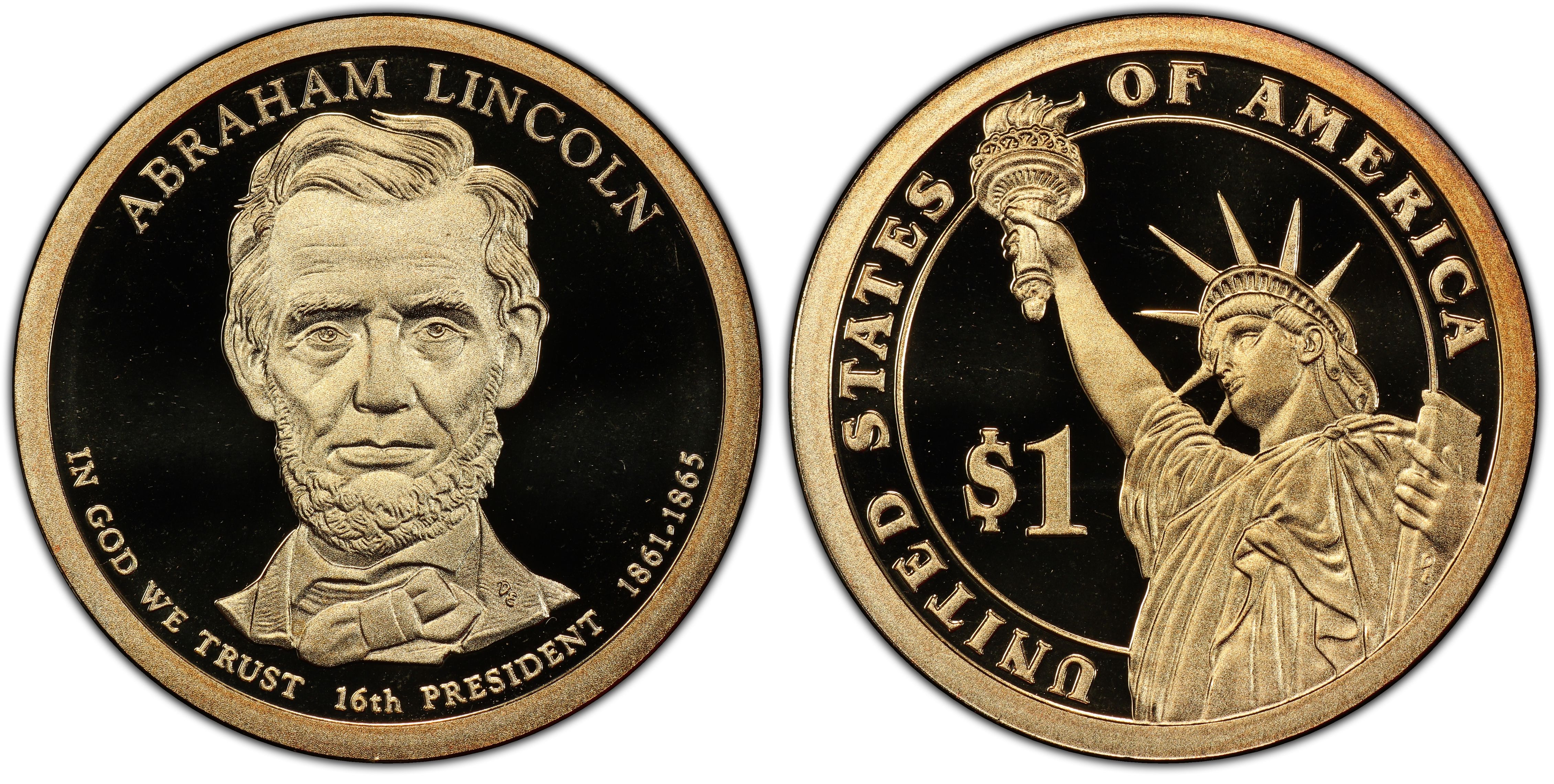 American Coin United States 1 Cent, Abraham Lincoln, 2010 - 2021