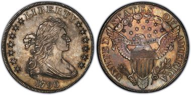 AU58 PCGS grade