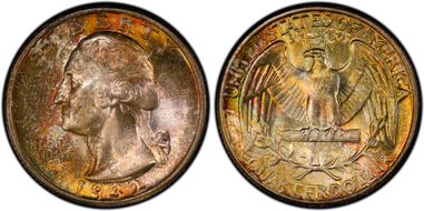 MS67 PCGS grade