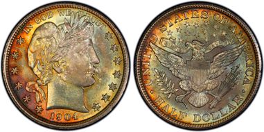  
	PCGS #6498 (MS) 67+ 
