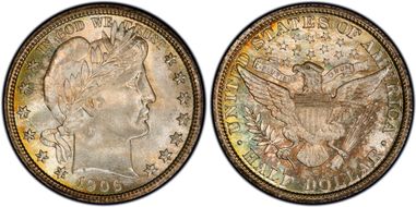  
	PCGS #6506 (MS) 67+ 
