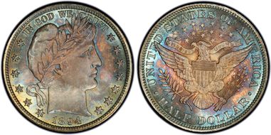 MS67+ PCGS grade