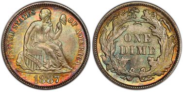 MS67 PCGS grade