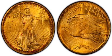 MS67 PCGS grade